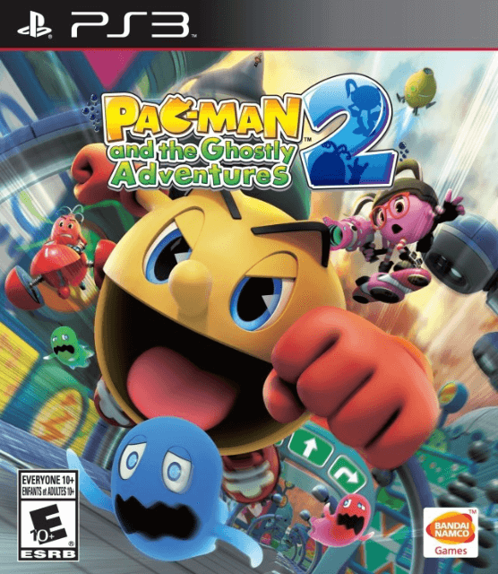 Pac-Man and the Ghostly Adventures 2 box art for Playstation 3